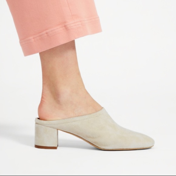 Everlane All Day Mule Natural Suede - Picture 3 of 8